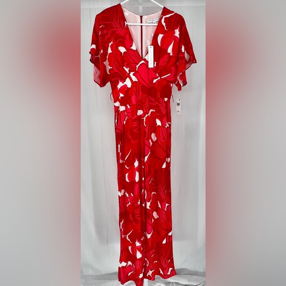 TRINA TURK - Shangri La Formation Silk Jumpsuit - Picture 3 of 11